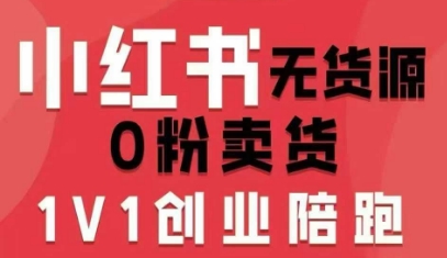 小红书无货源0粉电商课，开店准备、选品策略、笔记撰写、视频剪辑、数据分析、账号打造、资料文档(更新26年3月)-庄子聊项目