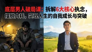 付费文章：底层男人破局课：拆解 6 大核心执念，摆脱内耗，实现人生的自我成长与突破-庄子聊项目